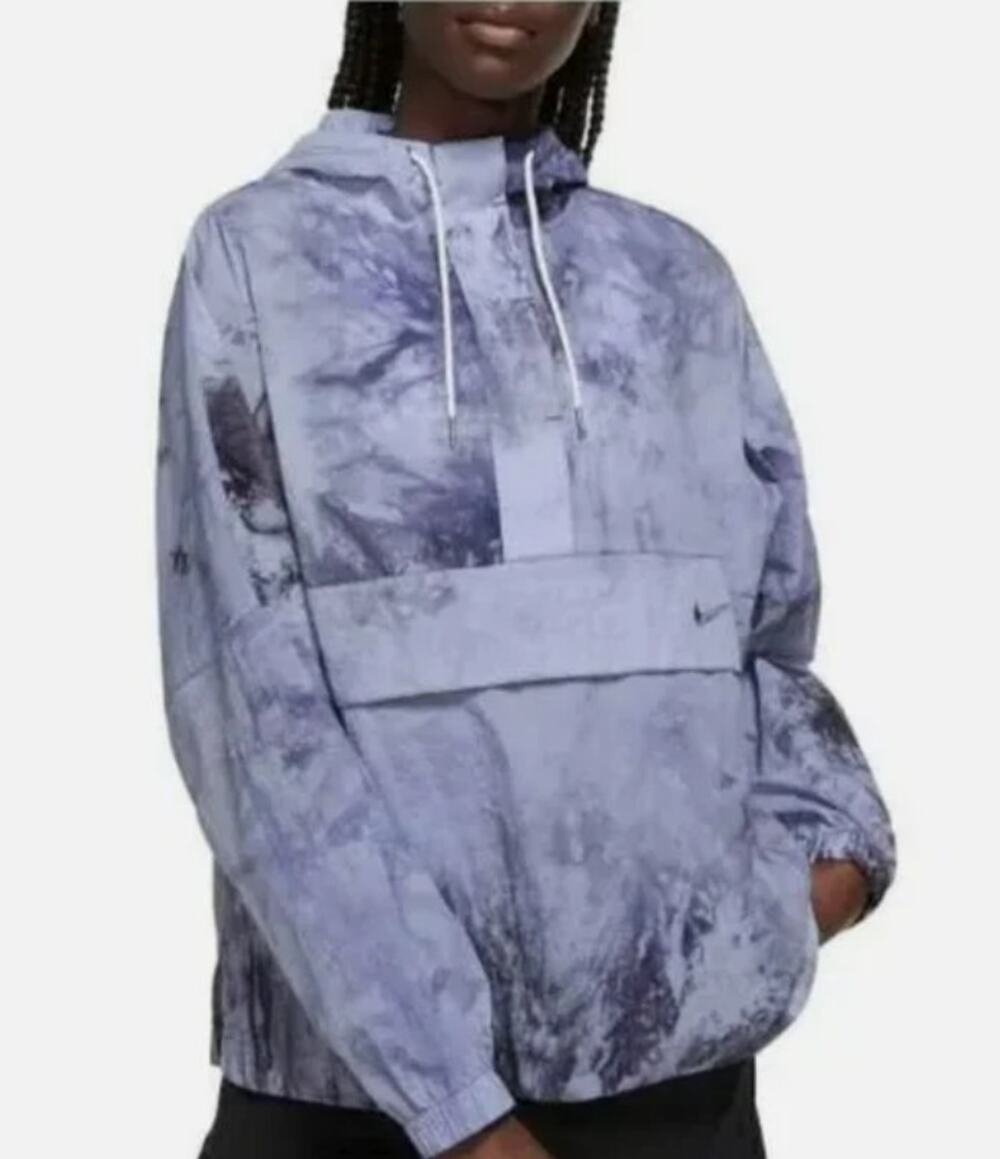 Nike Tie Dye Woven Wave Anorak Jacket -Water Proof- Women's XS